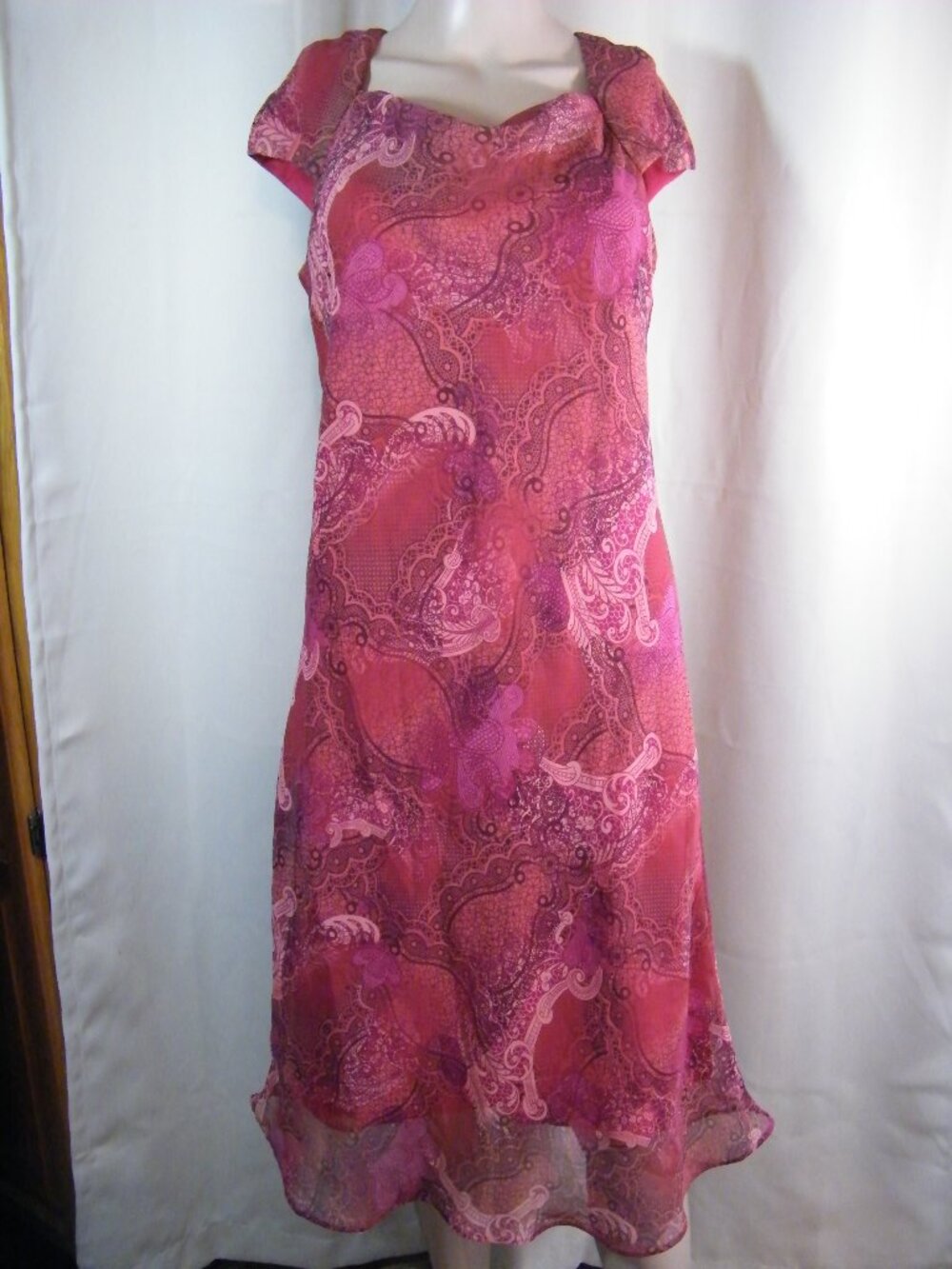 Vintage 90's to early 2k ombre summer dress Sz. 6 women